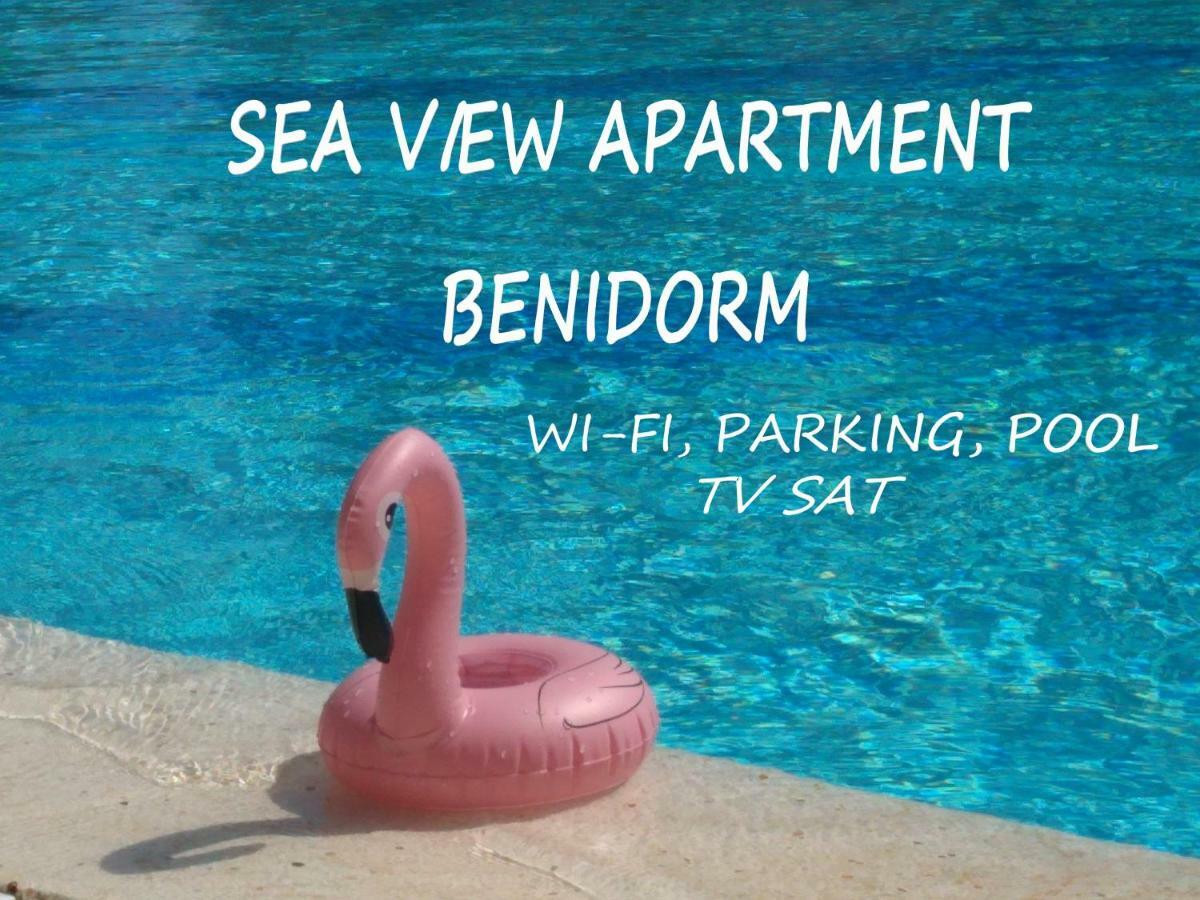 Apartment Sea View In Rincon De Loix- Free Parking, Pool, Wi-Fi, New Air Conditioning Benidorm Dış mekan fotoğraf